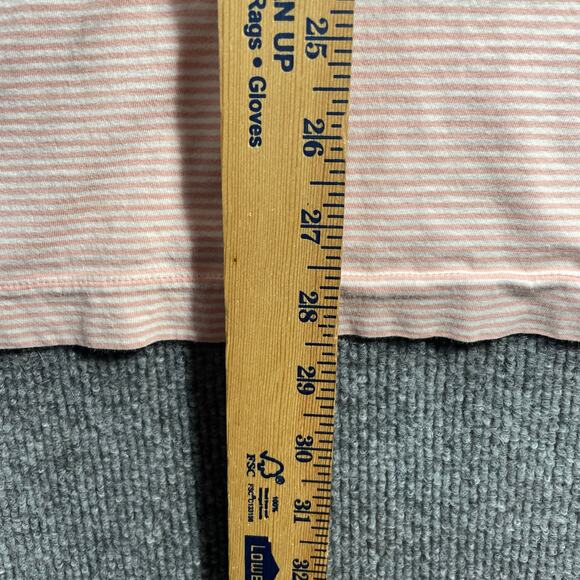 Patagonia Conversion Polo Shirt Men's XL Pink Striped Organic Casual READ - Picture 8 of 12